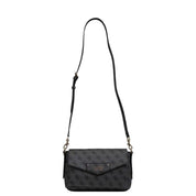 Gray Polyethylene Handbag