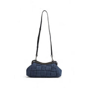 Blue Cotton Handbag