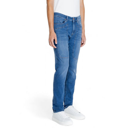 Blue Cotton Jeans & Pant