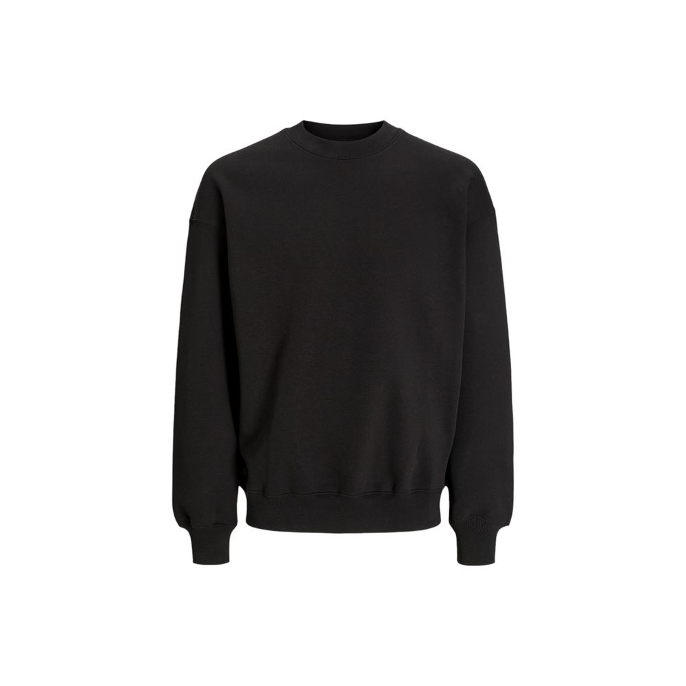 Black Cotton Sweater