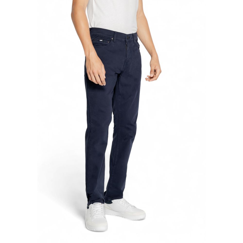 Blue Cotton Jeans & Pant