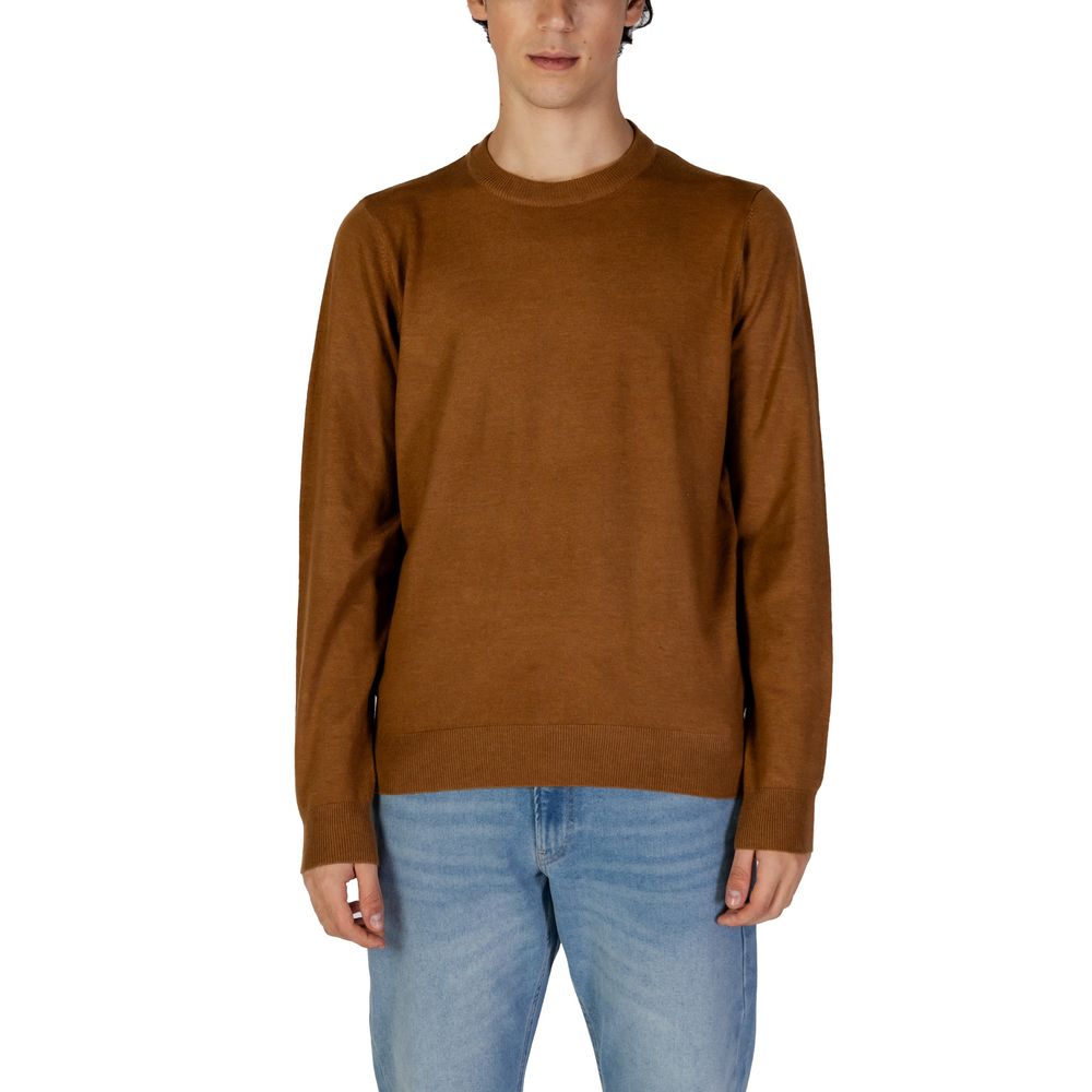 Brown Acrylic Sweater