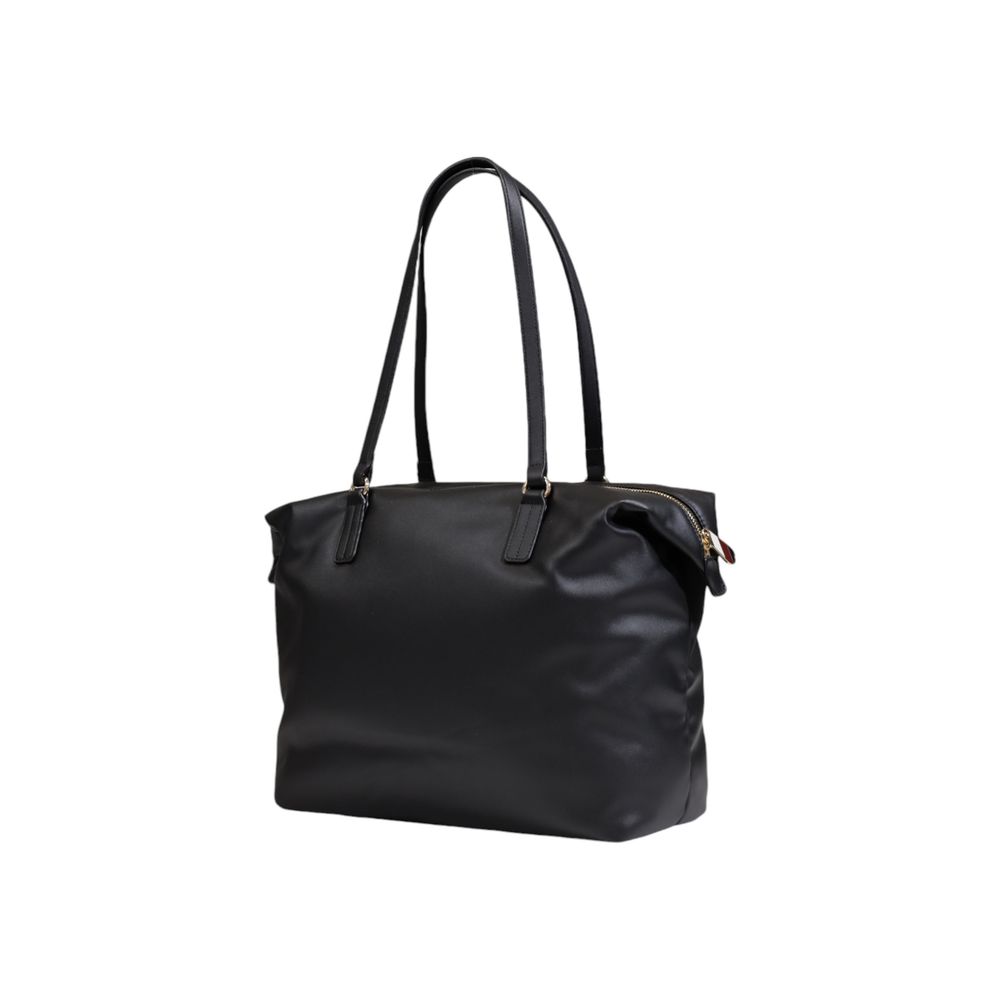 Black Recycled Polyester Handbag