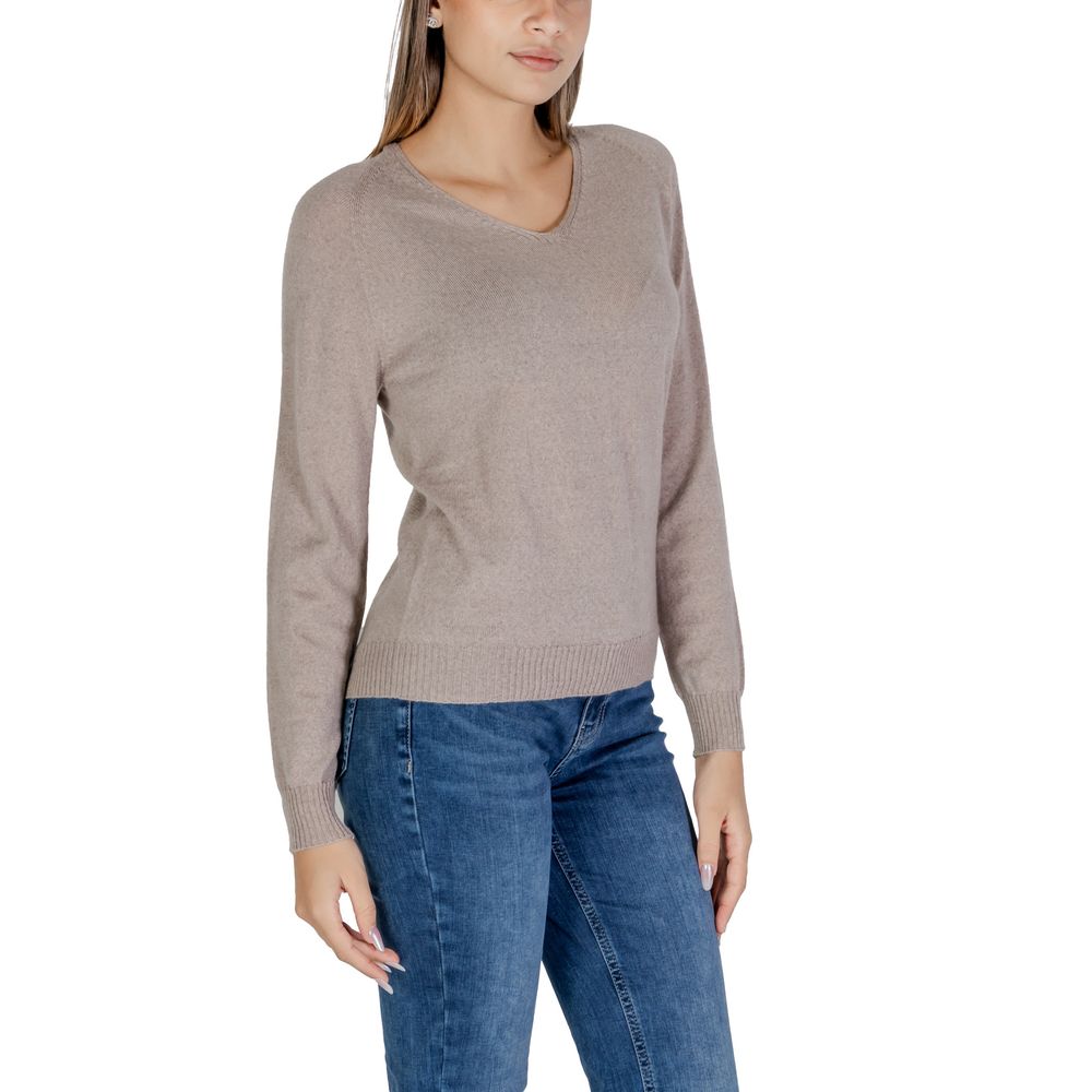 Gray Merino Tops & T-Shirt