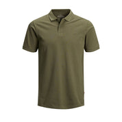 Green Cotton Polo Shirt