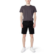 Black Cotton Short