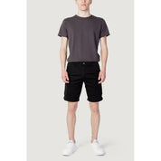 Black Cotton Short