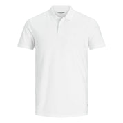 White Cotton Polo Shirt