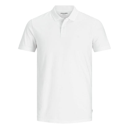 White Cotton Polo Shirt