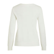 White Viscose Sweater