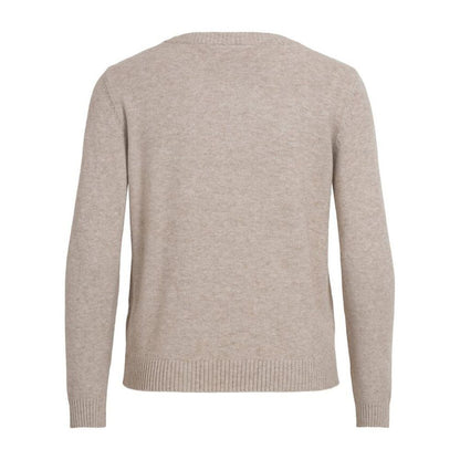 Beige Viscose Sweater