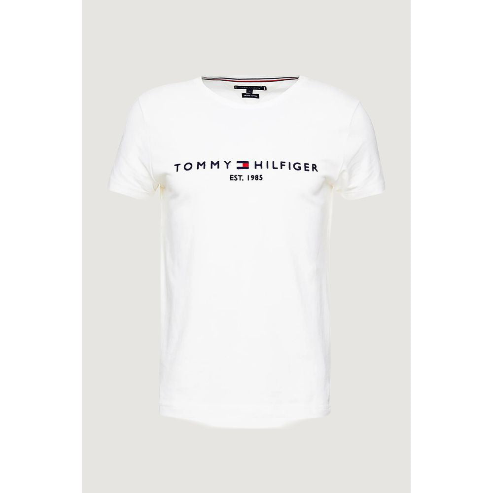 Cream Cotton T-Shirt