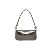 Gray Polyethylene Handbag