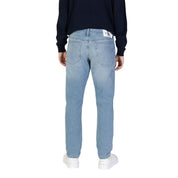 Light Blue Cotton Jeans & Pant