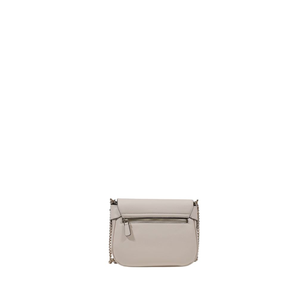 Cream Polyethylene Handbag