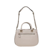 Cream Polyethylene Handbag