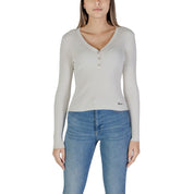 Cream Viscose Tops & T-Shirt