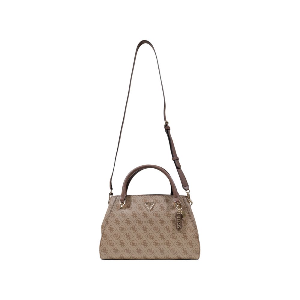 Beige Polyethylene Handbag