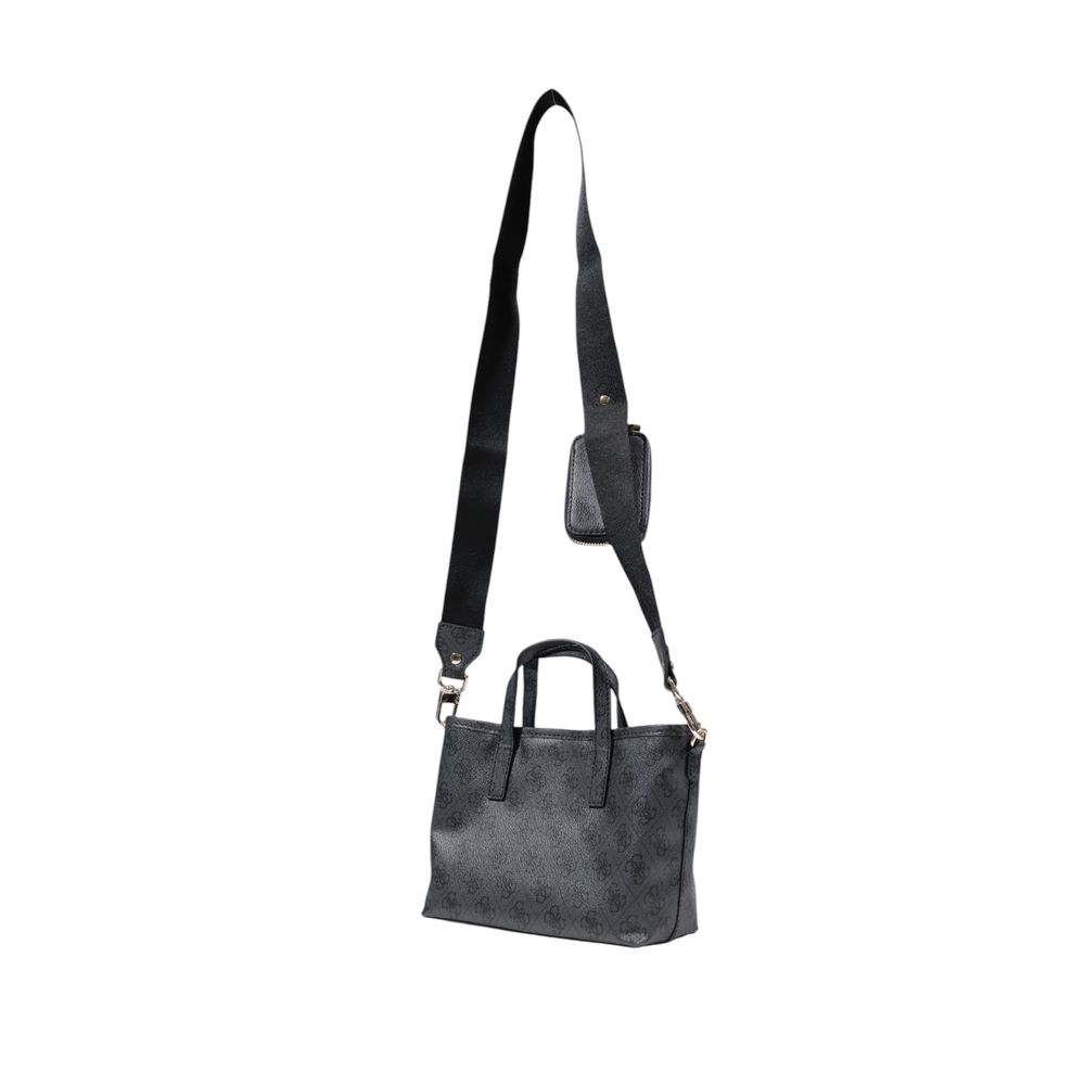 Gray Polyethylene Handbag