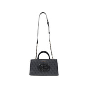 Gray Polyethylene Handbag