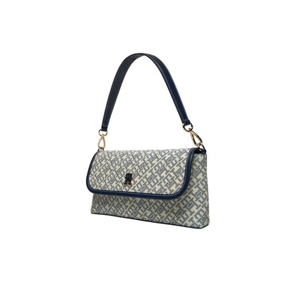 Blue Polyethylene Handbag