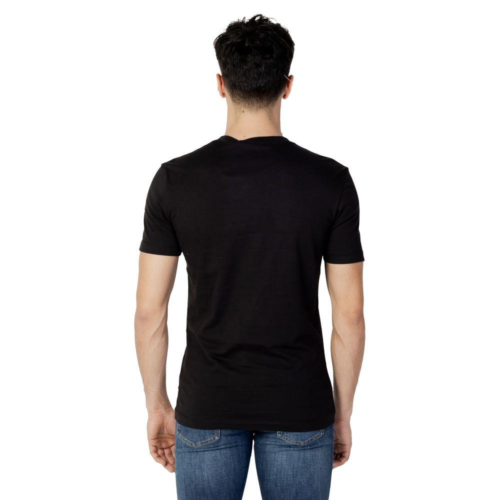 Black Cotton T-Shirt