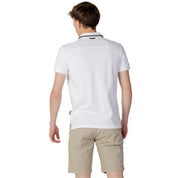 White Cotton Polo Shirt