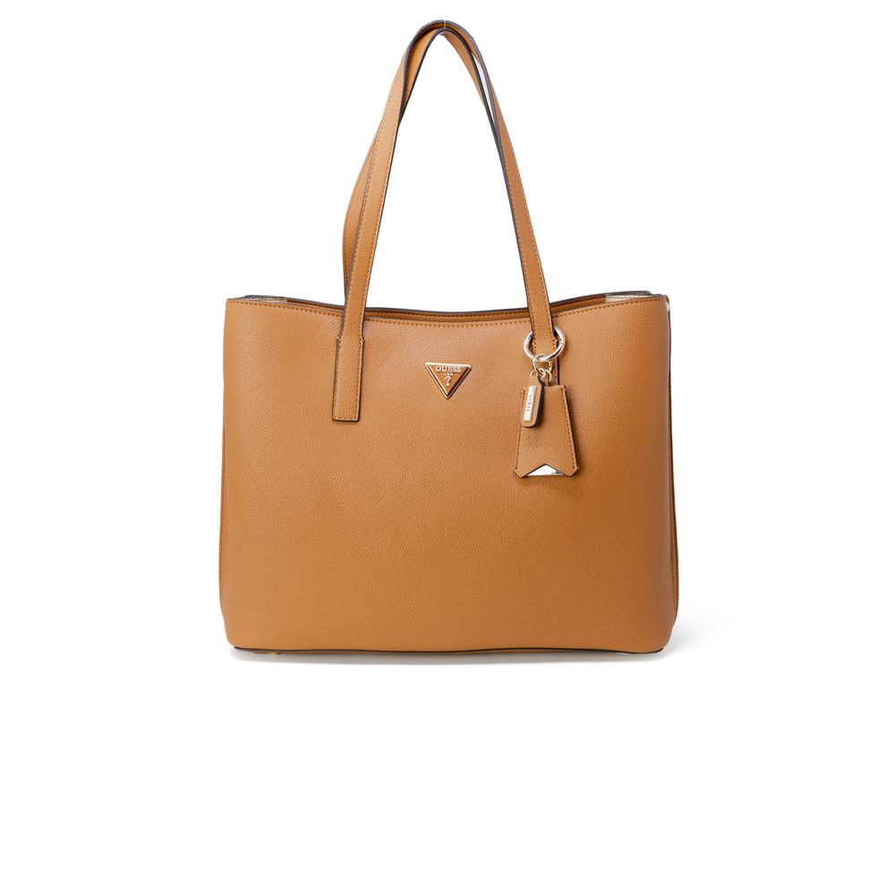 Brown Polyethylene Handbag