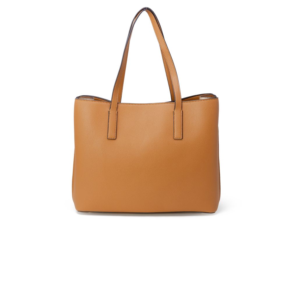 Brown Polyethylene Handbag