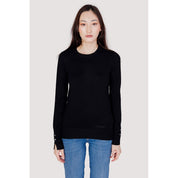 Black Cotton Tops & T-Shirt