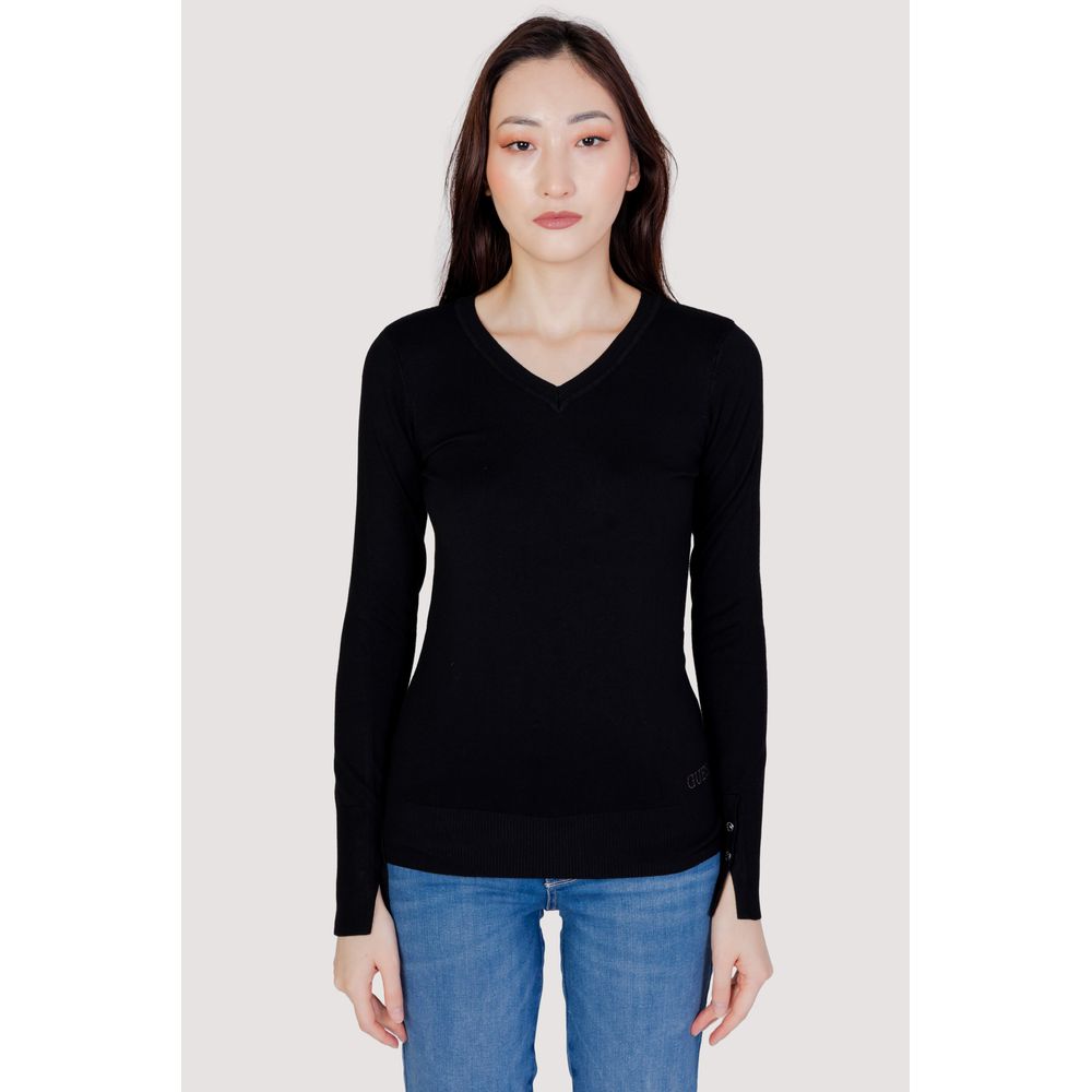 Black Cotton Tops & T-Shirt