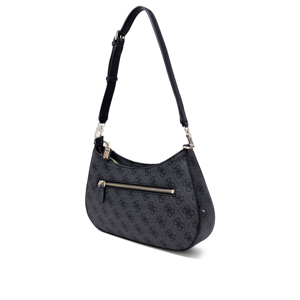 Gray Polyethylene Handbag