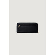 Black Synthetic Leather Wallet