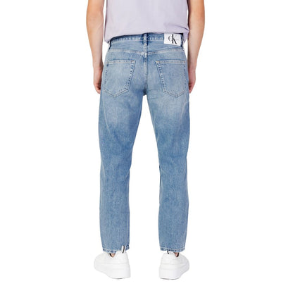 Blue Cotton Jeans & Pant