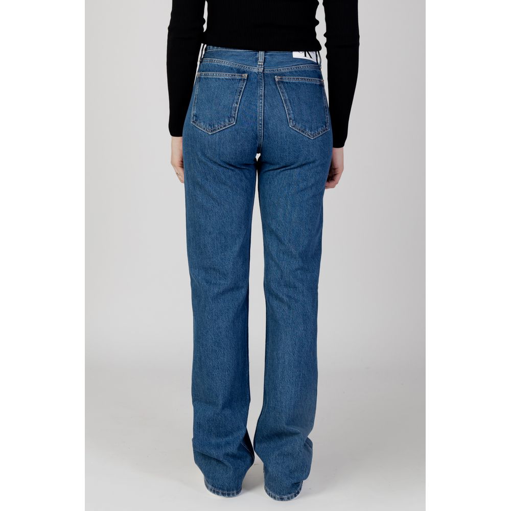 Blue Cotton Jeans & Pant