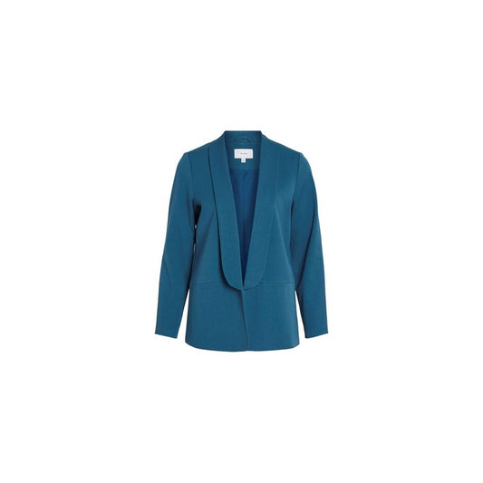 Blue Polyester Suits & Blazer