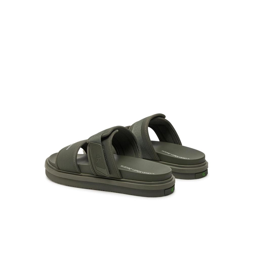 Green Recycled Polyester Sandal