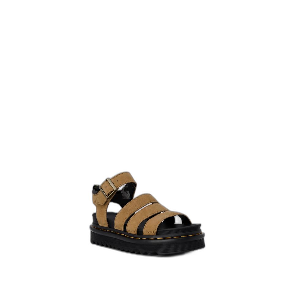 Beige Leather Sandal