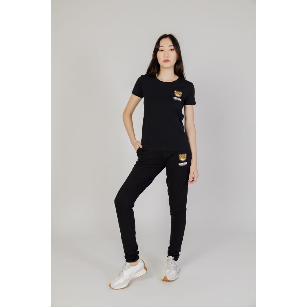 Black Cotton Tops & T-Shirt