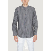 Gray Linen Shirt