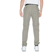 Green Nylon Jeans & Pant