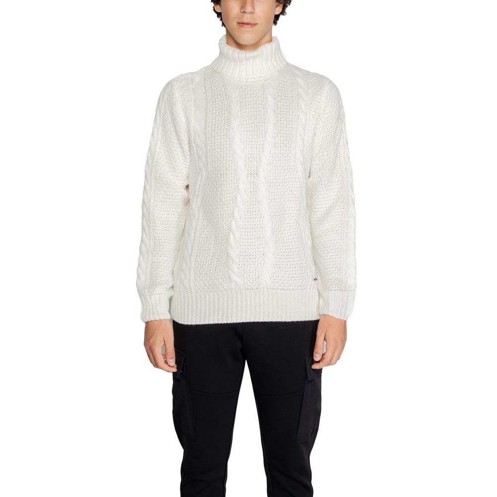 White Polyester Sweater