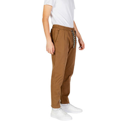 Brown Cotton Jeans & Pant