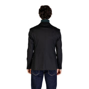 Black Polyester Blazer