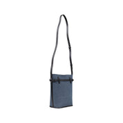 Blue Cotton Handbag