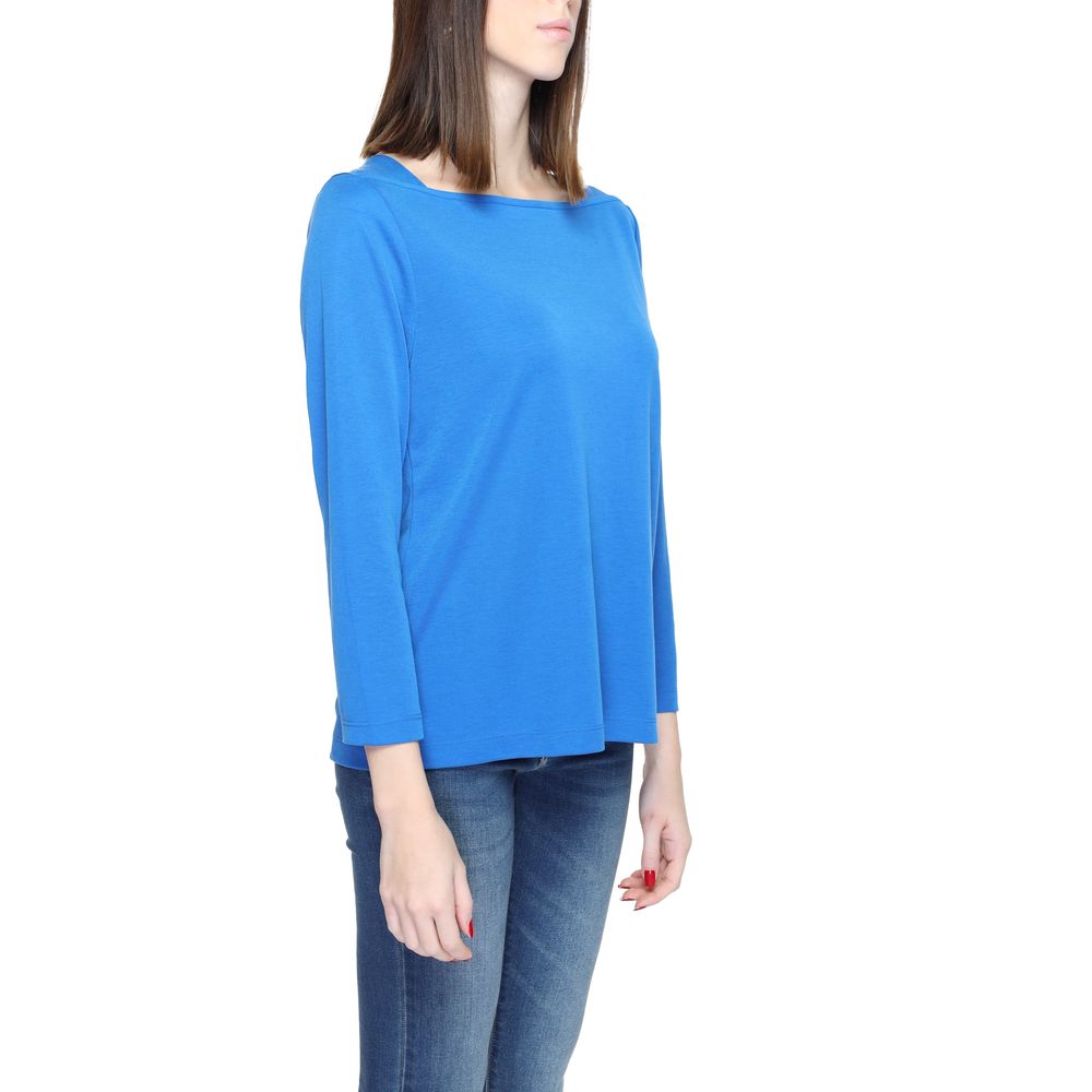 Blue Modal Tops & T-Shirt