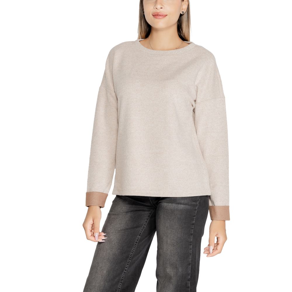 Beige Viscose Sportswear