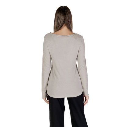 Beige Viscose Tops & T-Shirt