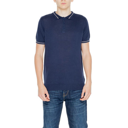 Blue Cotton T-Shirt