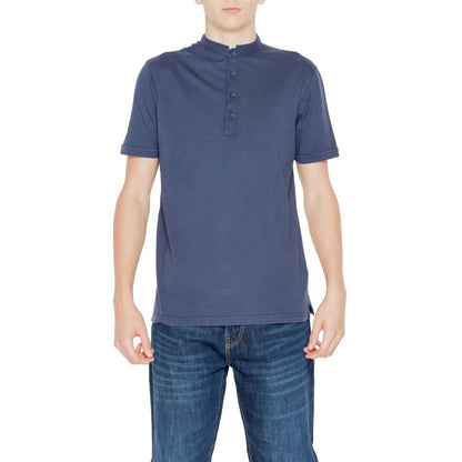 Blue Cotton T-Shirt